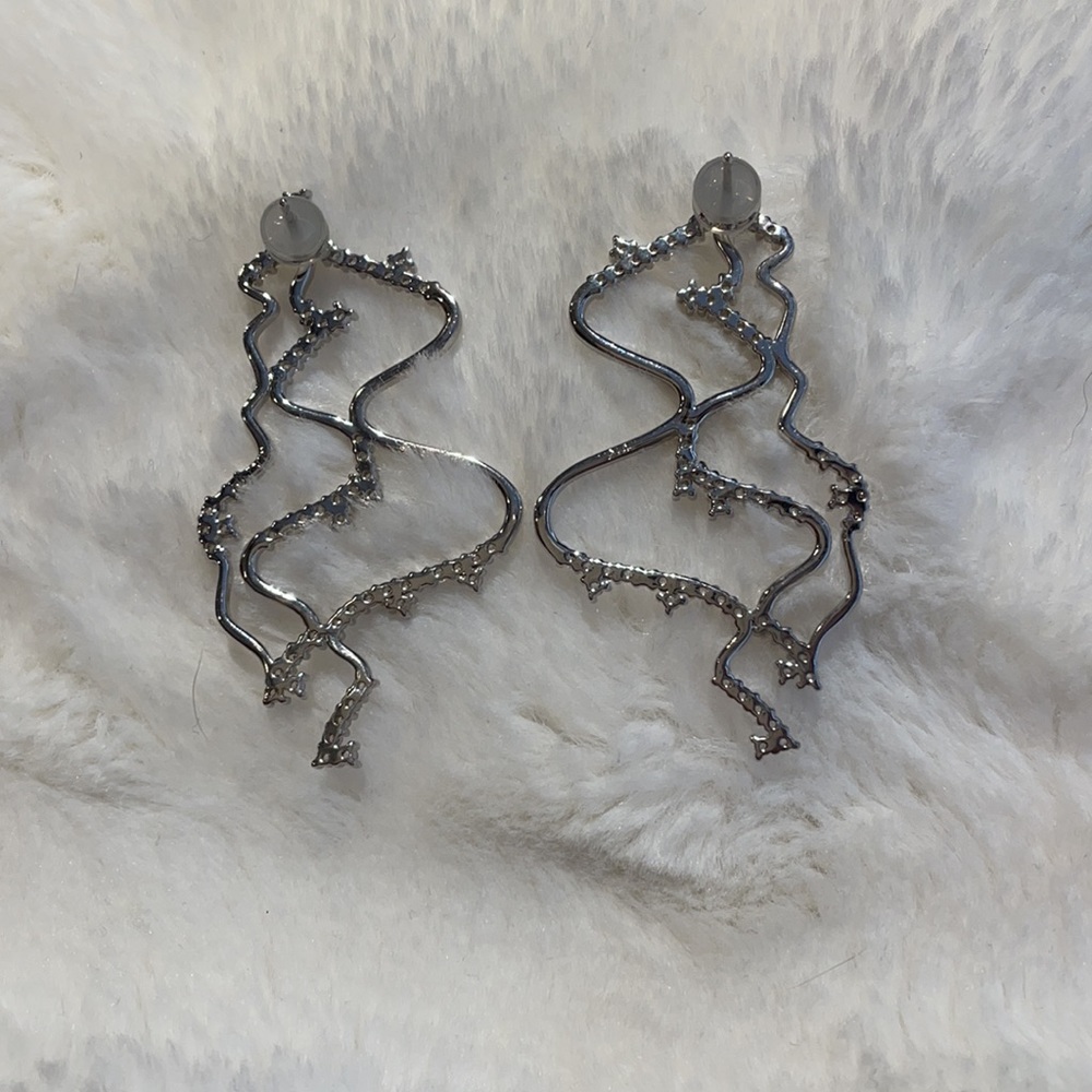 ABSTRACT EARRINGS - Picture 2 of 4
